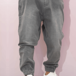 Sarouel Denim Wassat gris, vue de face