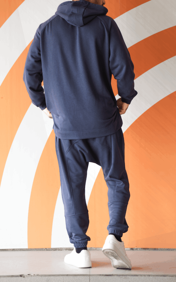 Ensemble Terry Wassat bleu, vue de dos