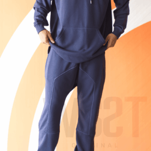 Ensemble Terry Wassat bleu, vue de face