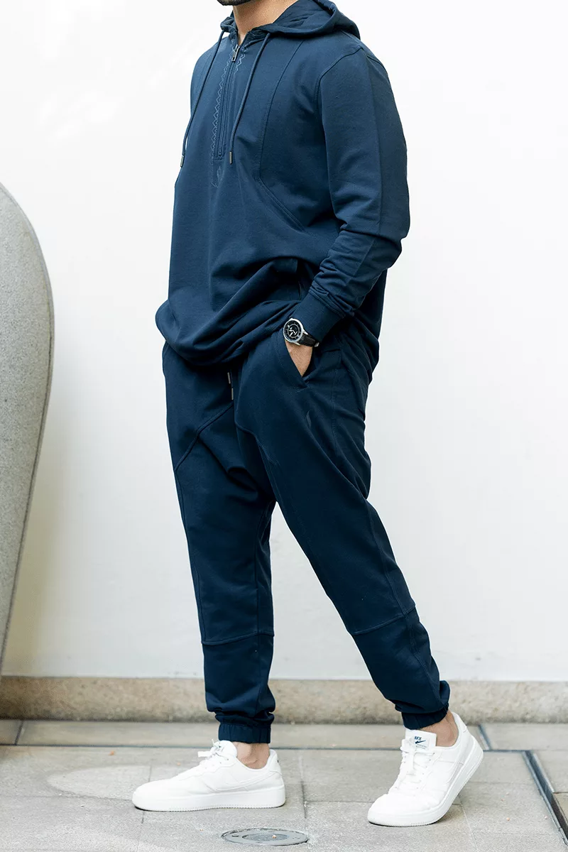 Tenue Starter Wassat, coloris bleu, vue de côté