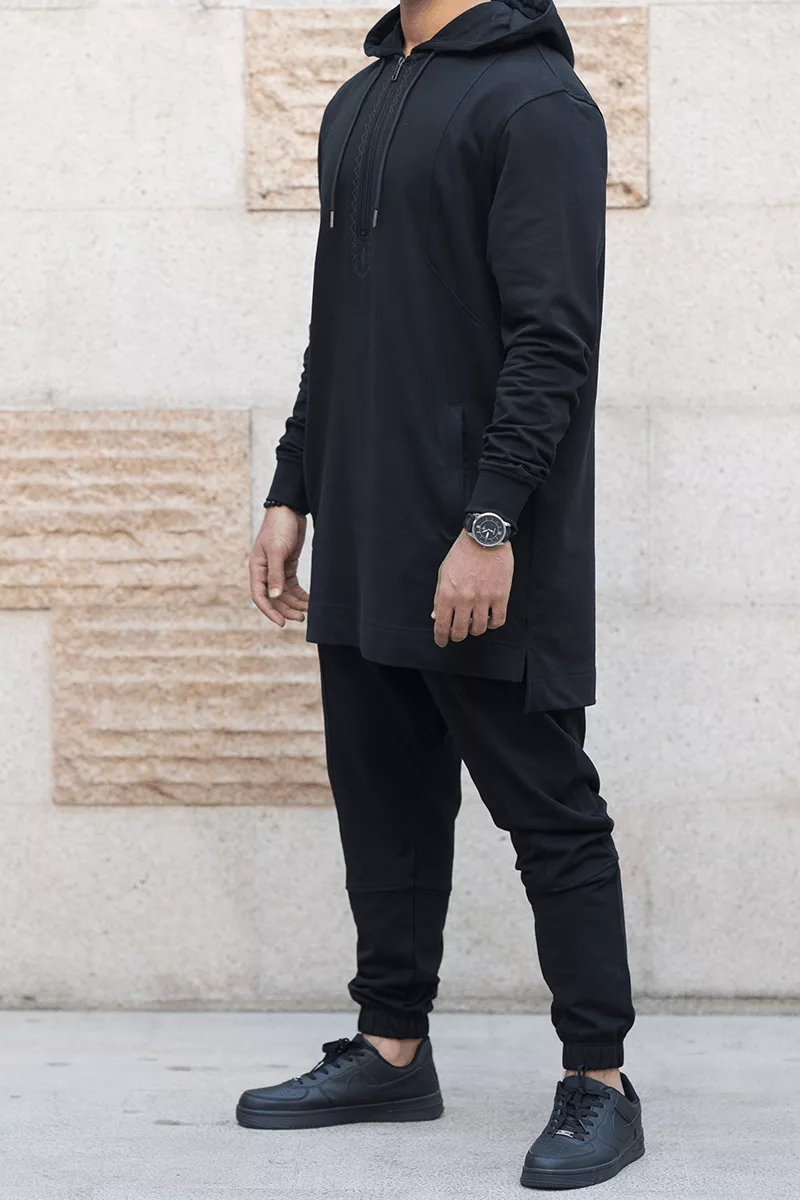 Tenue Starter Wassat, coloris noir, vue de côté