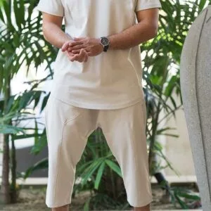 Ensemble Combo Wassat, coloris beige, vue de face