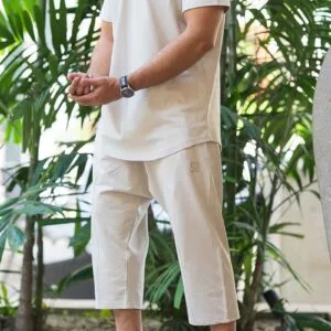 Ensemble Combo Wassat, coloris beige, vue de côté