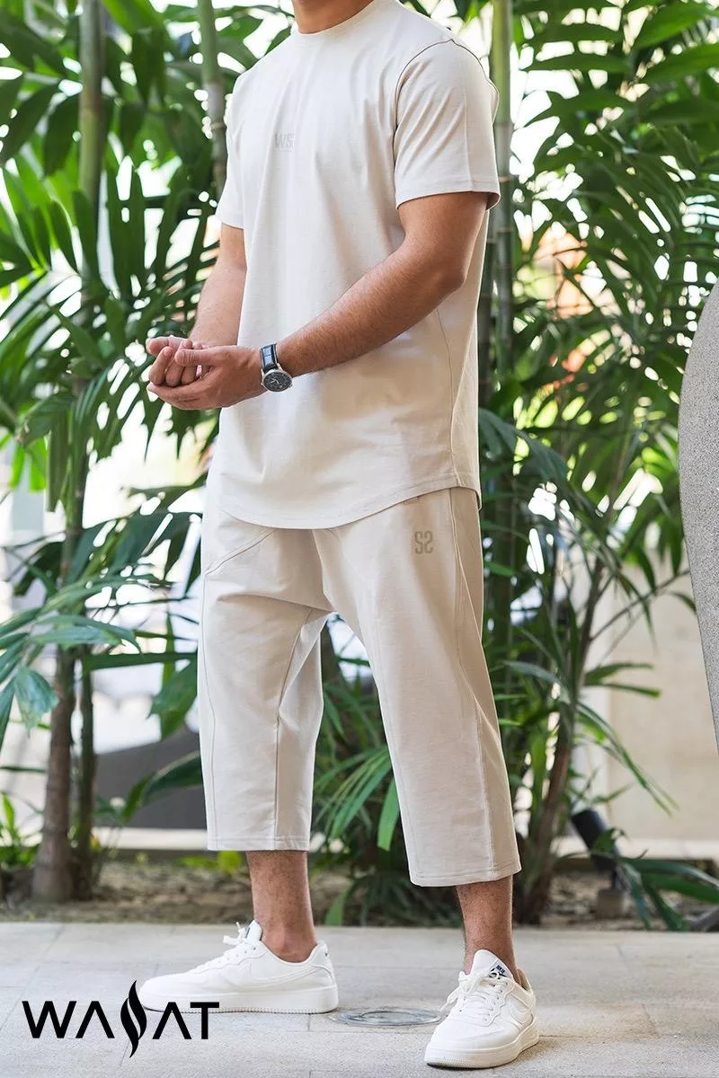 Ensemble Combo Wassat, coloris beige, vue de côté