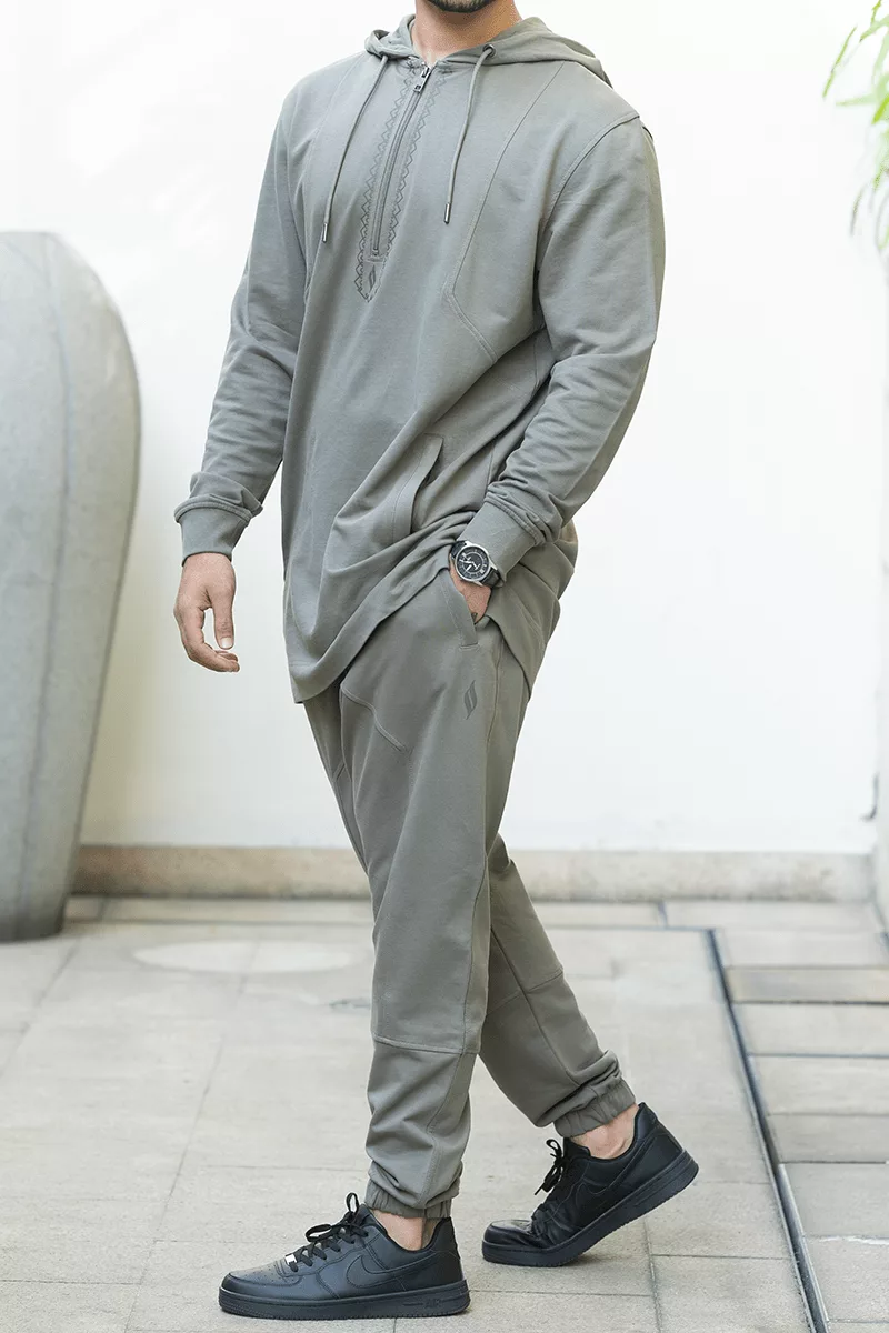 Tenue Starter Wassat, coloris vert kaki, vue de côté