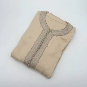 Caftan homme, coloris beige, vue du produit