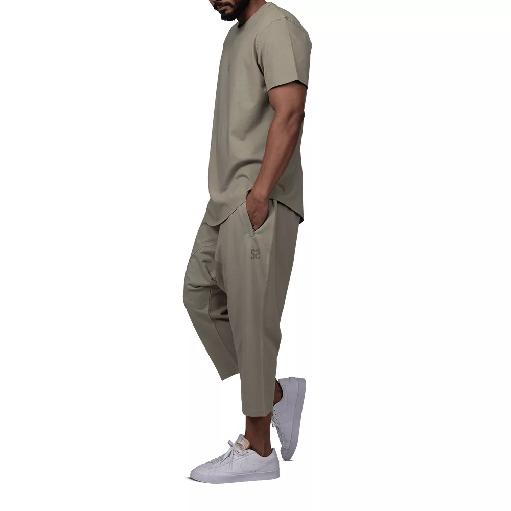 Ensemble Combo Wassat, coloris vert kaki, vue de côté